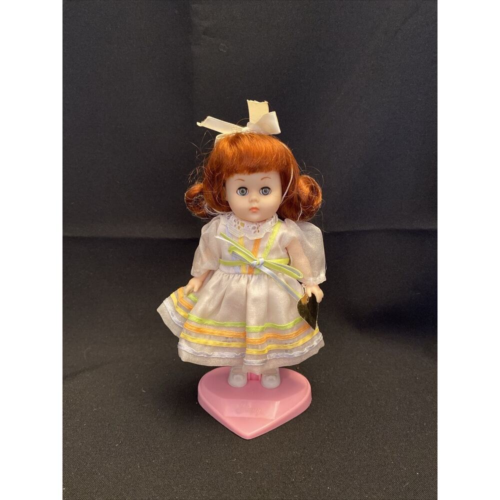 NEW A Real Vogue Ginny “Daddy’s Darling” Pose1987 Red Hair 8” Vinyl Doll #721130